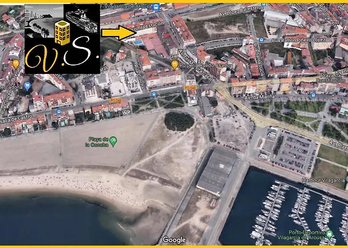 Station - Familiar En La Costa Gallega Vilagarcia de Arousa